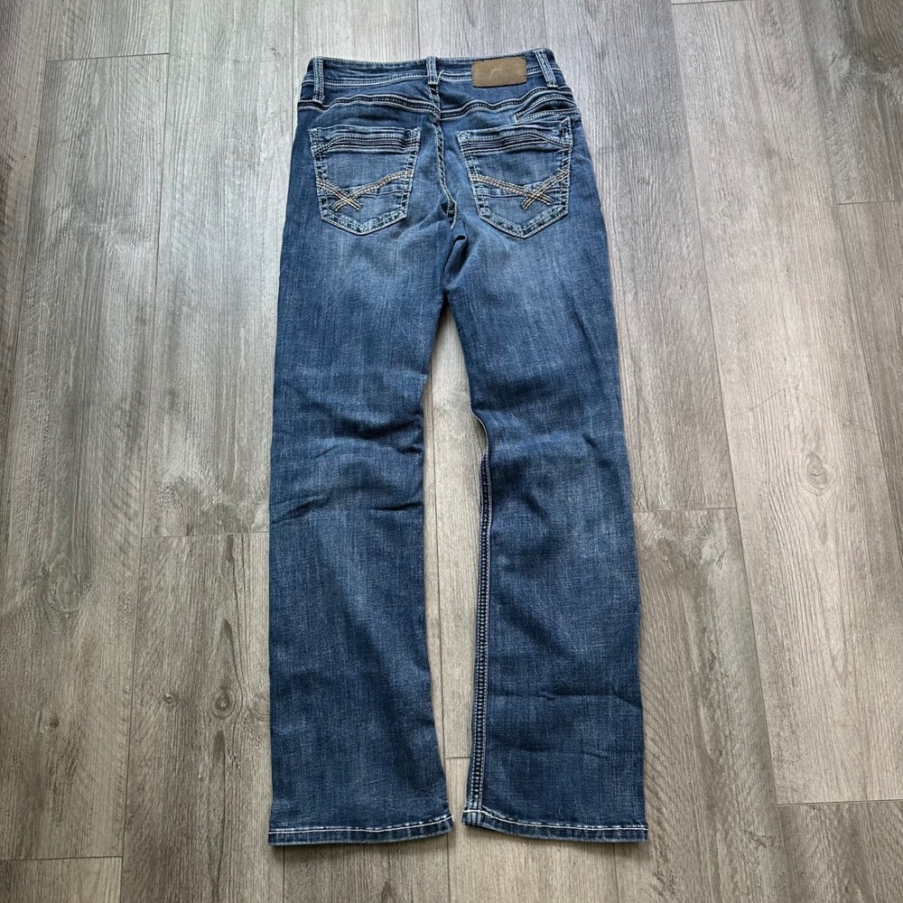 BKE Jake Straight Jeans Men's 28x32 Medium Wash Blue bootcut Denim